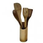 Kit Utensílios de Bambu para Cozinha com 05 Peças - Top Rio