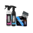 Kit V-paint Sio2-pro Revelax Vitrificador Automotivo Vonixx