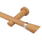 Kit Varão Completo Alemão Plus 19mm 2 Metros com Emenda - Quarto ou Sala