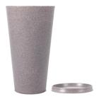 Kit Vaso e Prato Cônico Aldora Pedra 45 Terrano - AFORT