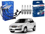 Kit vela cabo delphi chevrolet corsa classic 1.0 flex 2011 a 2019