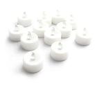 Kit Velas Eletrônicas Vela De Led Amarela Baterias Inclusas 30 uni