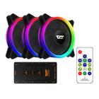 Kit Ventoinhas Aigo DarkFlash DR12 Pro 3in1 A-RGB 3x120mm