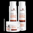 Kit verniz (Óleo de Coco, Keratina e D'pantenol) 400ml Begônia