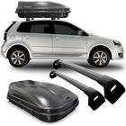 Kit Viajem Polo Sedan Ou Hatch 2003 Á 11 Preto + Baú 510 L - SP ACESSÓRIOS