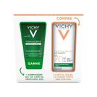 Kit Vichy Protetor Solar Facial Ideal Soleil Uv-Purify FPS 70 40g + Gel de Limpeza Profunda Normaderm 40g