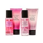 Kit Victoria's Secret Pure Seduction & Velvet Petals - Body Splash 2x75ml + Body Lotion 2x75ml