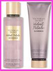 Kit Victorias Secret Velvet Petals Shimmer Body Splash e Creme Hidratante Original