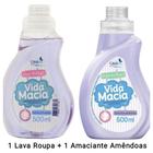 Kit Vida Macia 500ml Bebê: Lava Roupas + Amaciante Amêndoas ou Camomila