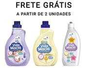 Kit Vida Macia. Amaciante 1L, Lava Roupa 1L e Tira Manchas 500ml - Vida Macia