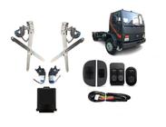 Kit Vidro Elétrico Caminhão Ford Cargo 24v Com Antiesmagamento