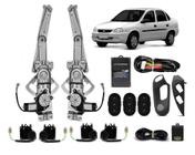 Kit Vidro Eletrico Corsa Classic 4 Portas Dianteira + Trava