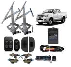 Kit Vidro Eletrico Hilux 2008 2009 2010 4p Dianteira + Trava