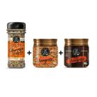 Kit Vinagrete - Sal Parrilla + Molho + Seco BR Spices