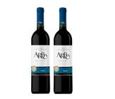 Kit Vinho Arbo Tinto Seco Tannat Casa Perini 750ml 2 unid