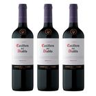 Kit Vinho Chileno Casillero Del Diablo Merlot - 3 Garrafas