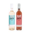 Kit Vinho Português Levity Branco + Rosé Meio Seco 750ml cda