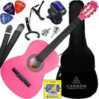 Kit Violão Clássico Acústico Nylon Cg-3801 Rosa Andaluz Vx05