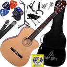 Kit Violão Classico Acústico Vogga Nylon Cutway Vca203Nc