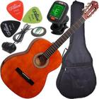 Kit Violão Eletroacústico Com Capa Afinador S14 Nt Giannini