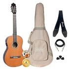 Kit Violão Seizi Supreme Yatta Mirai Cedro Natural Completo