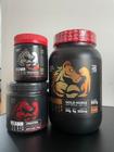 Kit vitamin horsse - whey de chocolate + creatina 300g + pumonew 150g de frutas amarelas