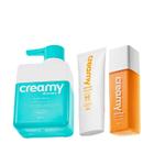 Kit Vitamina C + Protetor FPS 60 -+ Gel de limpeza Creamy