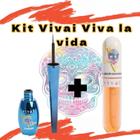 Kit Viva La Vida Delineador e Gloss de Volume Labial Efeito Bocão Vivai