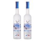 Kit Vodka Grey Goose Tradicional 750ml 2 unidades