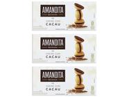 Menor preço em Kit Wafer Recheado Chocolate Amandita 200g