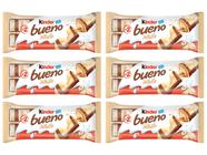 Kit Wafer Snack Kinder White Bueno 39g 6 Pacotes