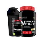 Kit Waxy Whey 900G+ Thermo Start Powder 120G Limão - Bodybuilders