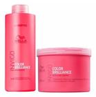 Kit Wella Color Brilliance (shampoo 1000ml + Máscara 500 Ml)