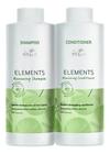 Kit Wella Elements Shampoo 1l + Condicionador 1l