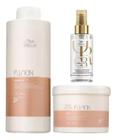 Kit Wella Fusion & Oil Reflections Light Super (3 Produtos)