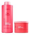 Kit Wella Invigo Color Brilliance Shampoo 1l + Máscara 500g