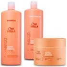 Kit Wella Invigo Enrich 1L Shampoo, Condicionador e Máscara