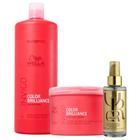 Kit Wella Professionals Color Brilliance Sh 1L + Masq 500g + Oil Reflections 100ml