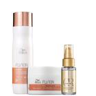 Kit Wella Professionals Fusion + Oil Reflections - Shampoo Fusion 250ml + Mask Fusion 150ml + Oleo Trad. 30ml