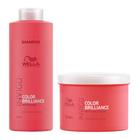 Kit Wella Professionals Invigo Color Brilliance Shampoo 1000ml + Máscara 500ml (2 Produtos)