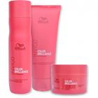 Kit Wella Professionals Invigo Color Brilliance Shampoo 250ml + Condicionador 200ml + Máscara 150ml