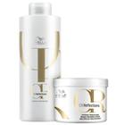 Kit Wella Professionals Oil Reflections Duo Salão Shampoo 1000ml + Mascara 500g (2 Produtos)