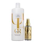 Kit Wella Professionals Oil Reflections Shampoo 1 Litro + Óleo 100ml