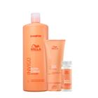 Kit Wella ProfessionalsInvigo Nutri-Enrich Shampoo LitroCondicionador e Ampola de Nutrição (3 produtos)