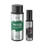 Kit Wess Balance Shampoo 250Ml + We Shine Reparador 45Ml