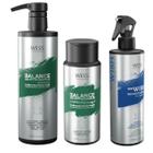 Kit Wess Balance Shampoo 500Ml + Cond 250Ml + We Wish 500Ml