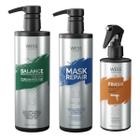 Kit Wess Balance Shampoo 500Ml + Mask 500Ml + Finish 250Ml