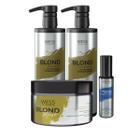 Kit Wess Blond SH 500ml+Cond 500ml+Mask 200ml+WeWish 50ml