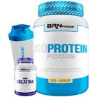 Kit Whey Iso Protein Foods 900g + PREMIUM Creatina 300g + Coqueteleira - BRN Foods