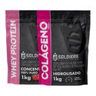 Kit: Whey Protein Concentrado 3Kg + Colágeno Hidrolisado 1Kg - 100% Importado - Soldiers Nutrition